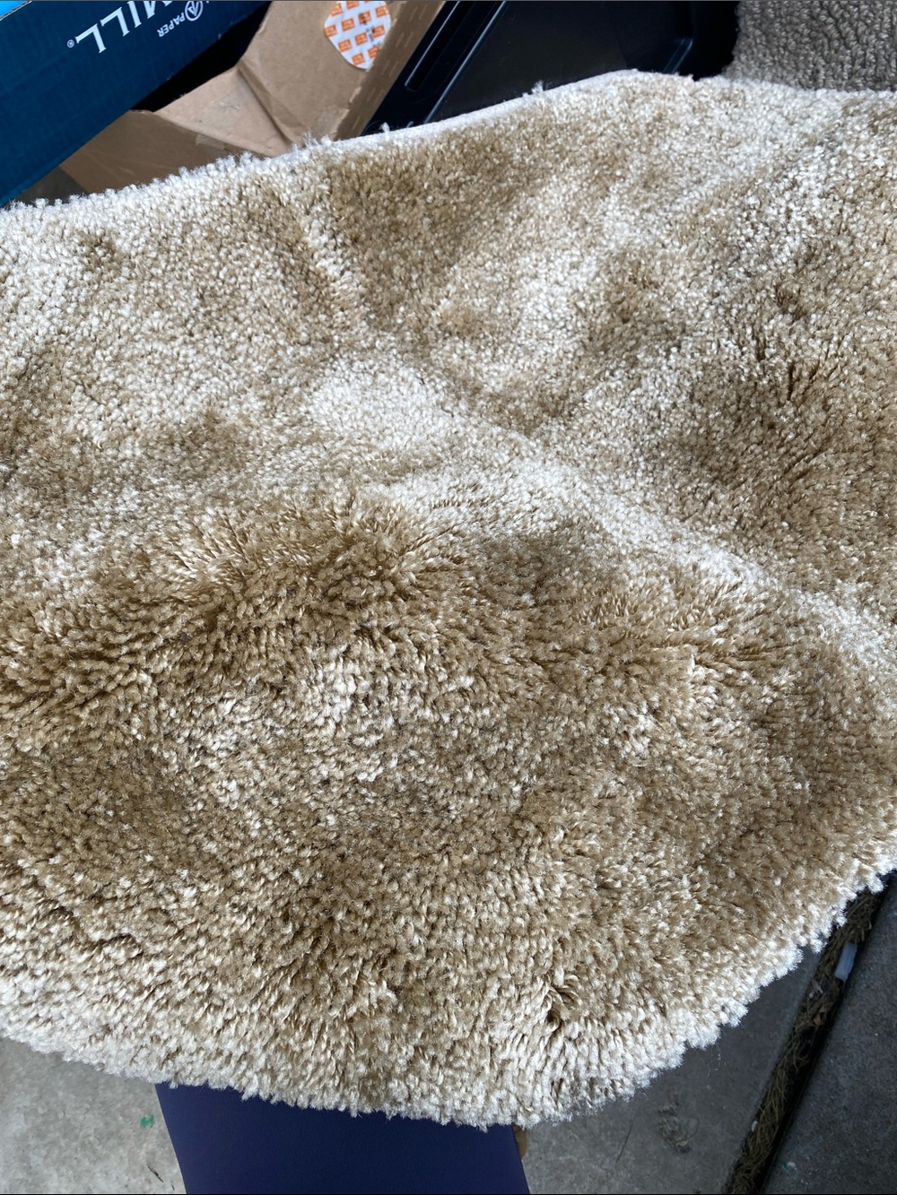 The Big One Bath Mat in Beige 17x24